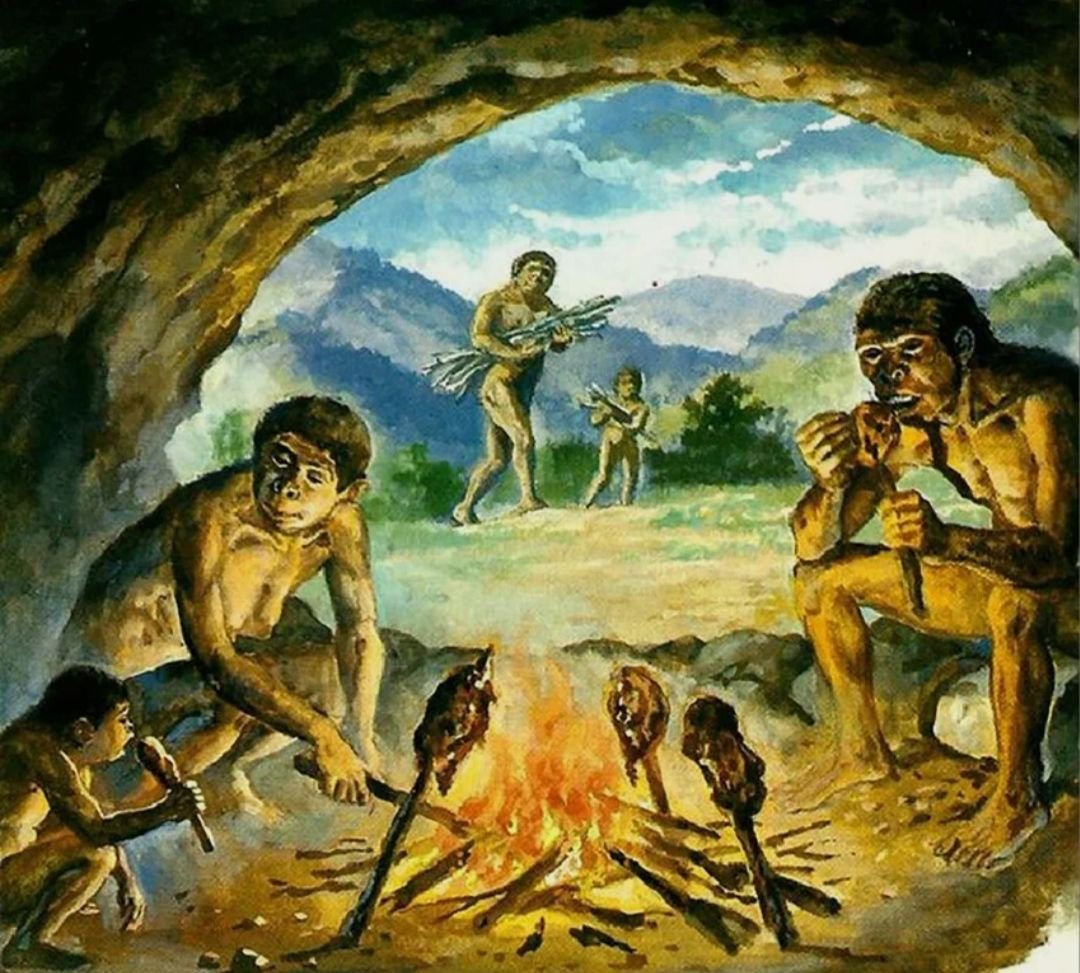 Пещера первобытного человека