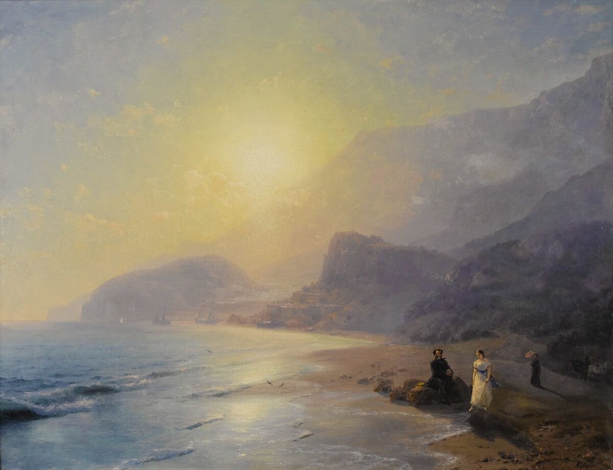 Айвазовский. Неаполитанский залив. 1841