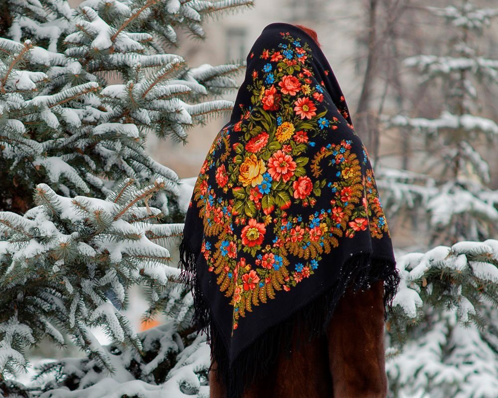 Платок слова любви на людях