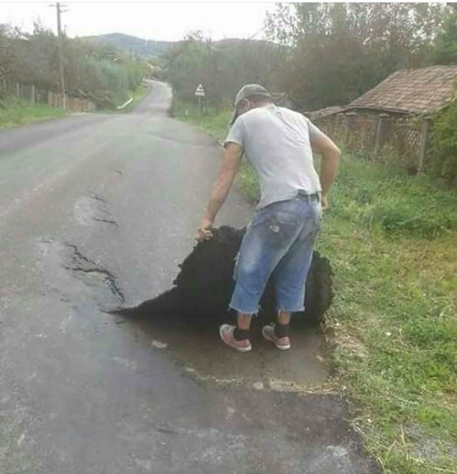 Приколы про дороги в картинках