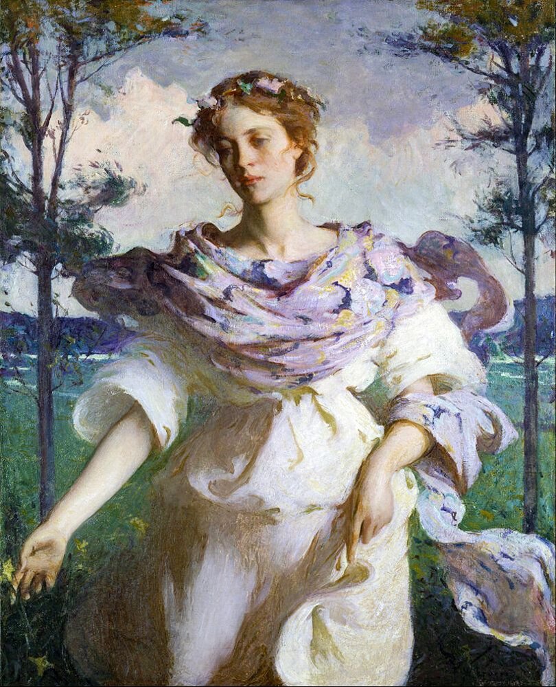 Шедевры лета. Бенсон, Фрэнк Уэстон. Фрэнк Бенсон (1862—1951). Фрэнк Уэстон Бенсон художник. Бенсон Франк Уэстон (1862—1951).