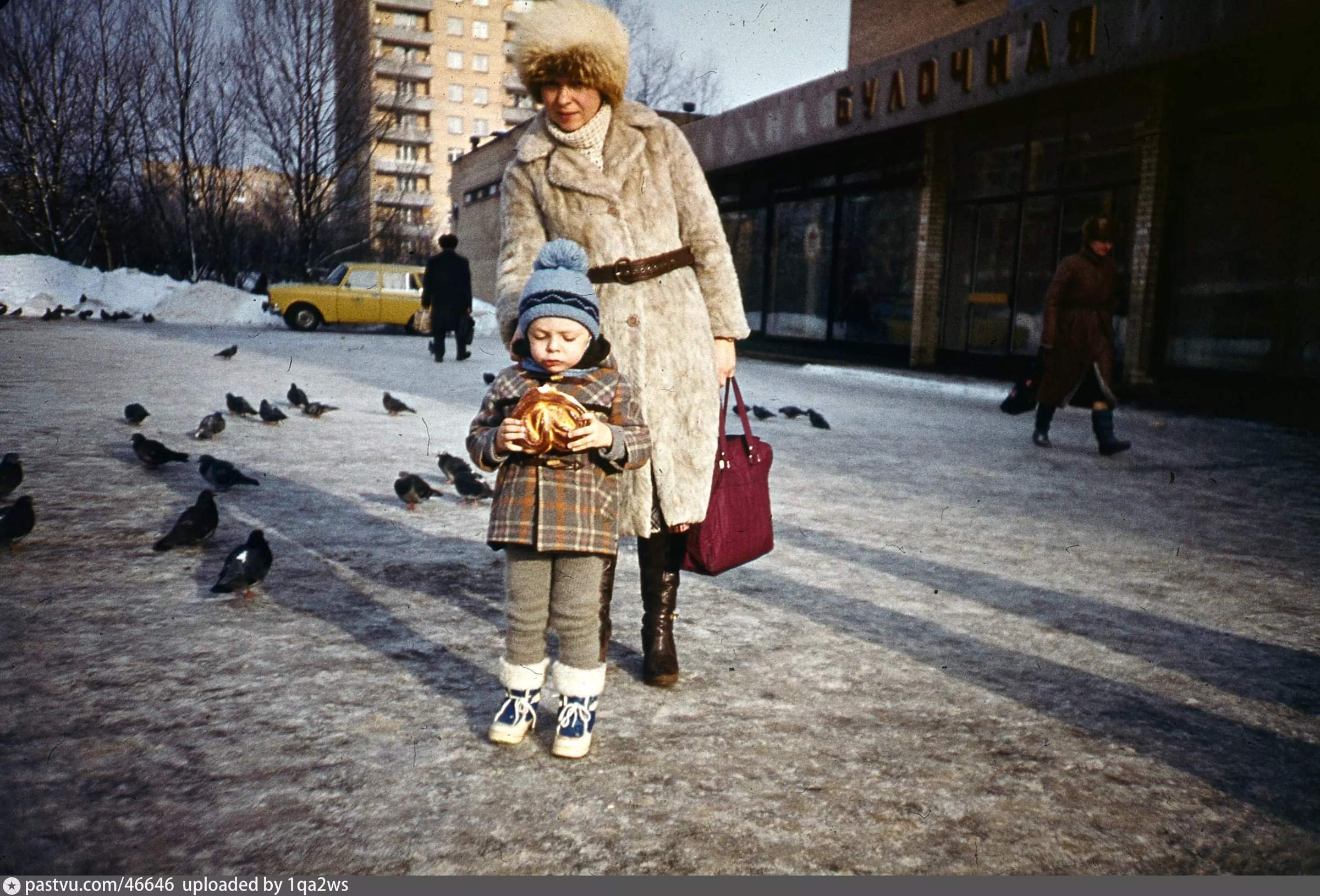 Советские дети зимой