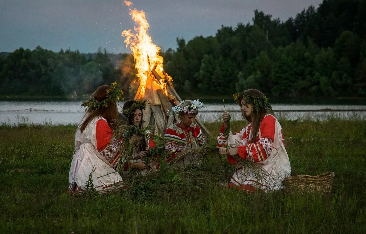 Фото праздника ивана купала на руси