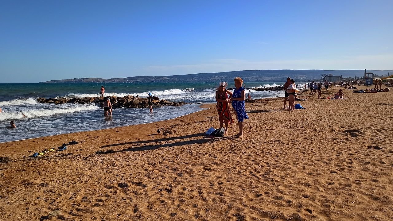 Пляжи Крыма отдыхающие