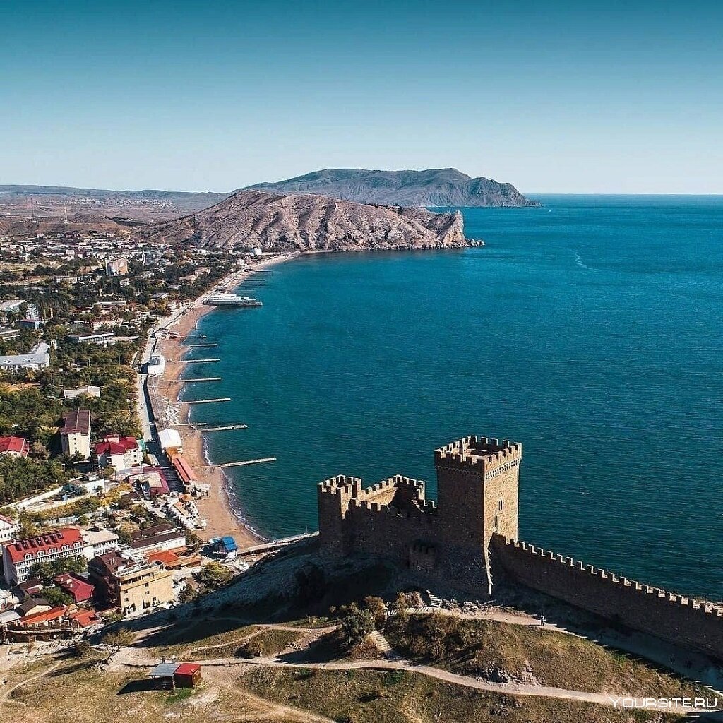 Судак крым фото города и пляжа