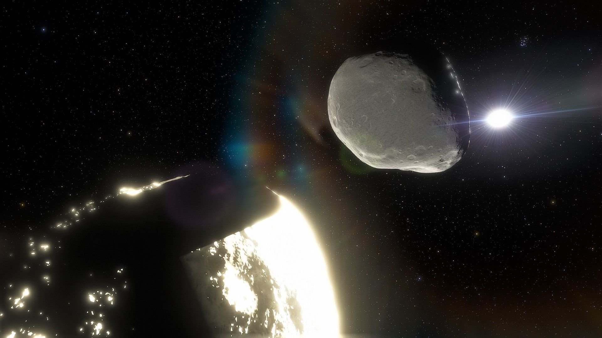 Ближайший астероид к земле. Самый странный астероид.