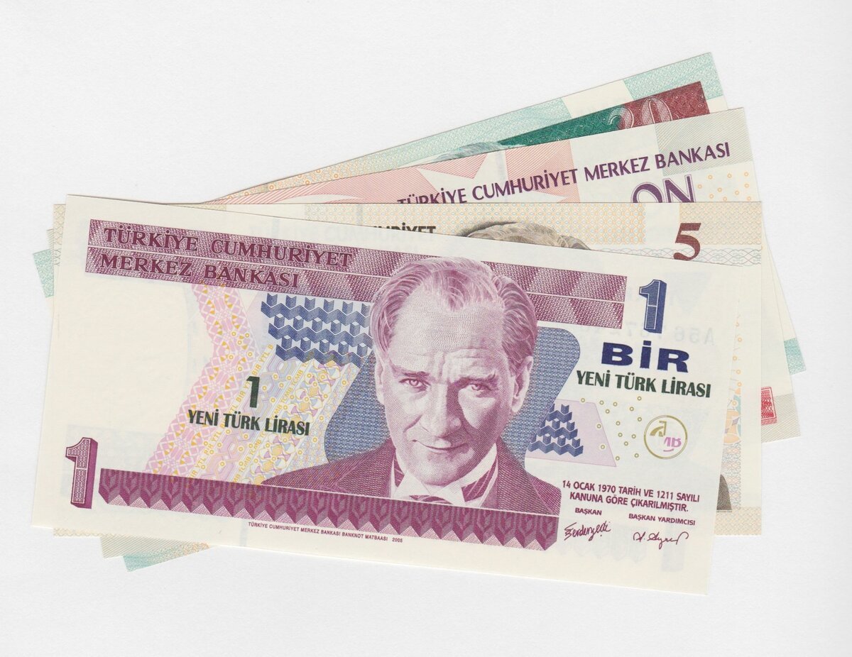 Турецкая Лира купюры