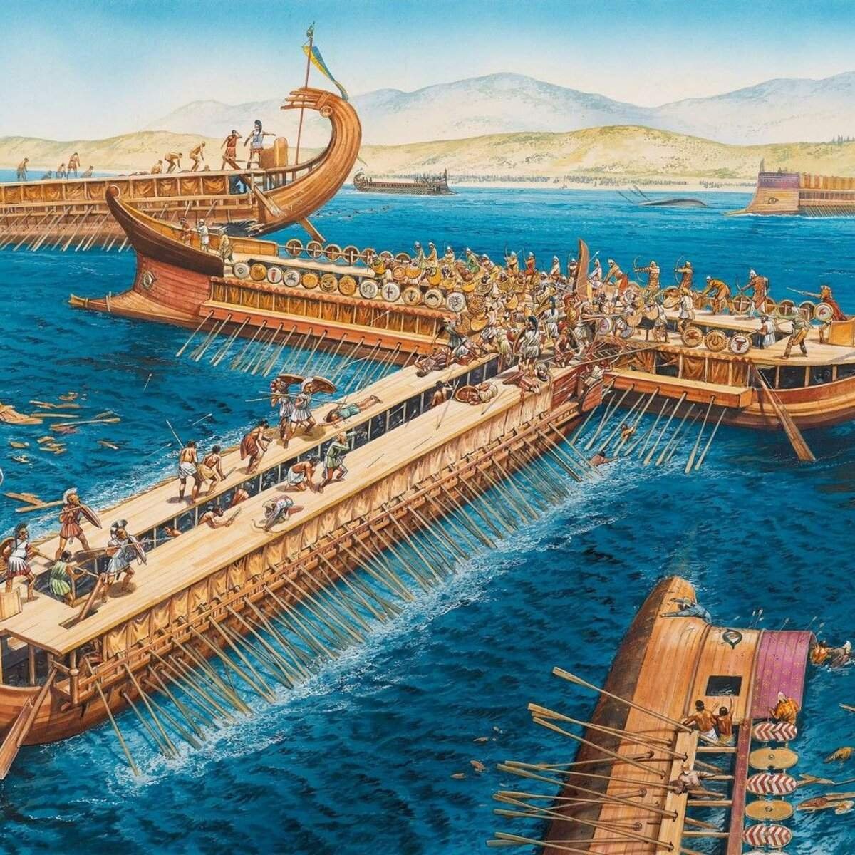 Нос античного корабля 6. Саламинское сражение в древней Греции. Фемистокл Саламинское сражение. Триера это в древней Греции. Флот Карфагена.