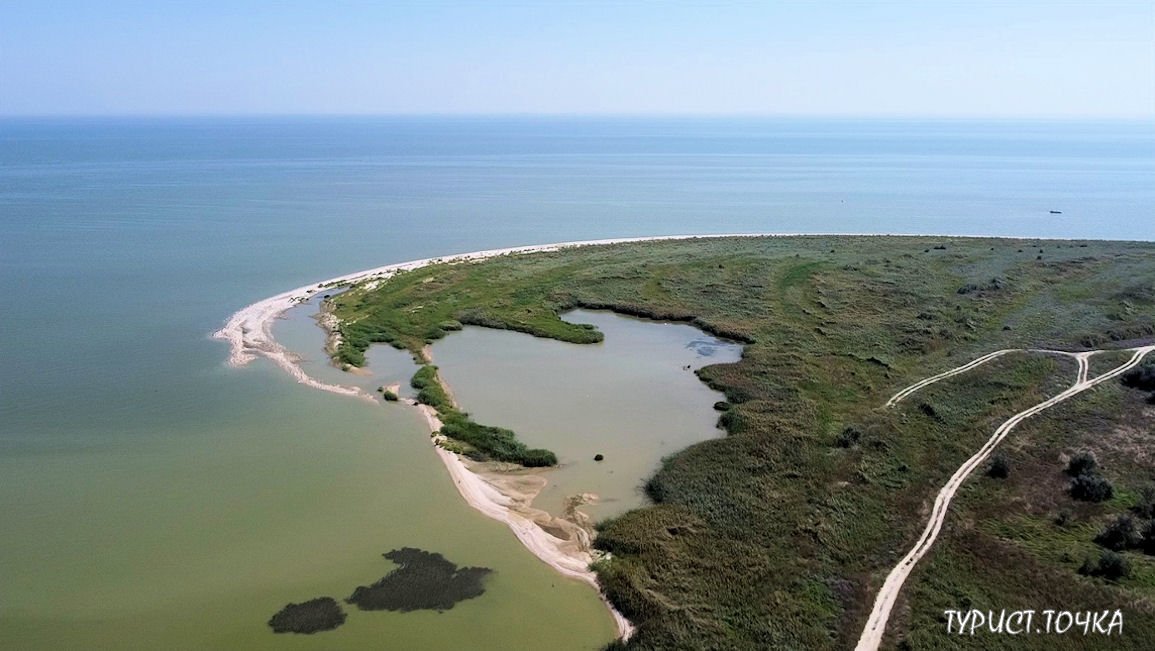 Азовское море вид сверху