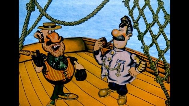 Приключения капитана врунгеля рисунки