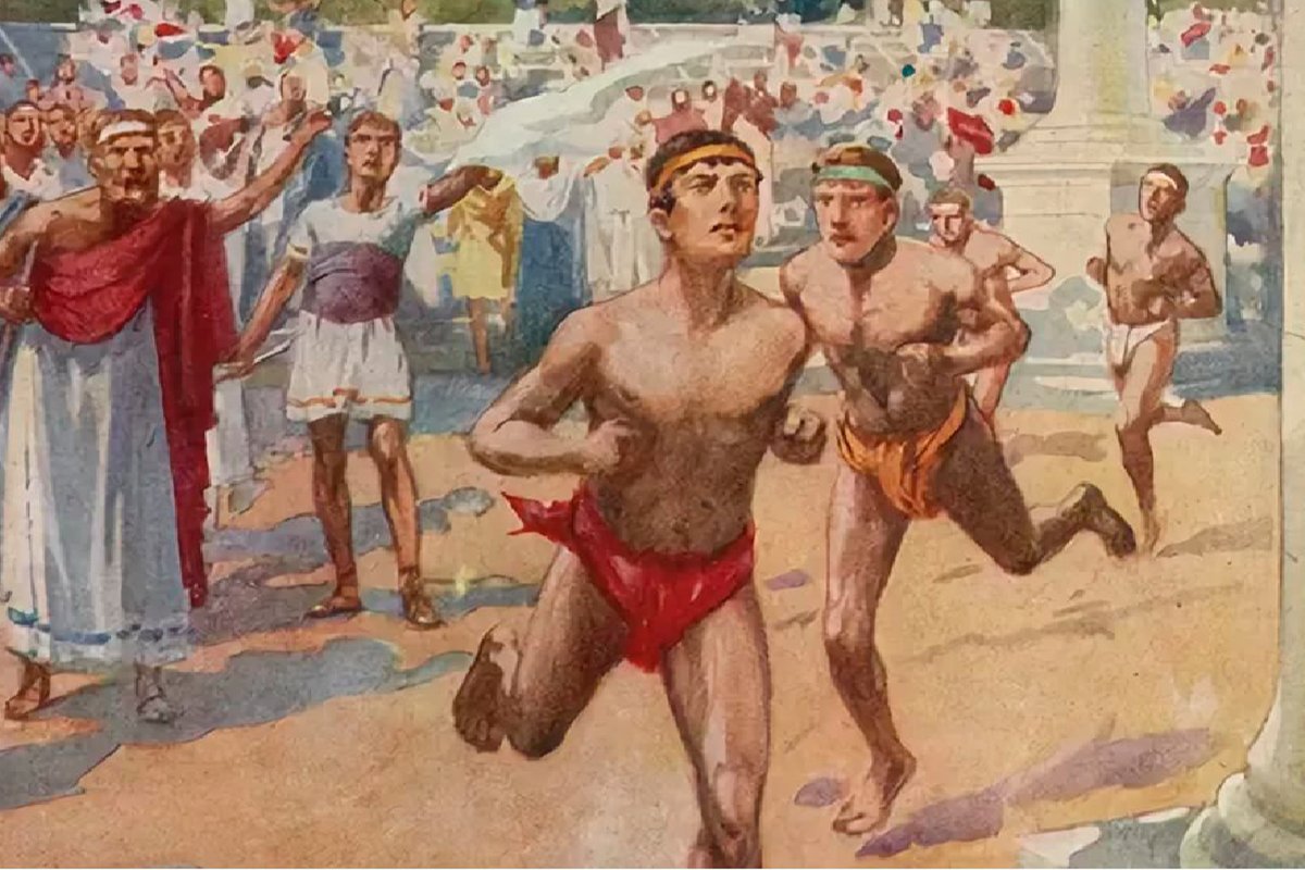 олимпийские игры в древней греции прыжки в длину