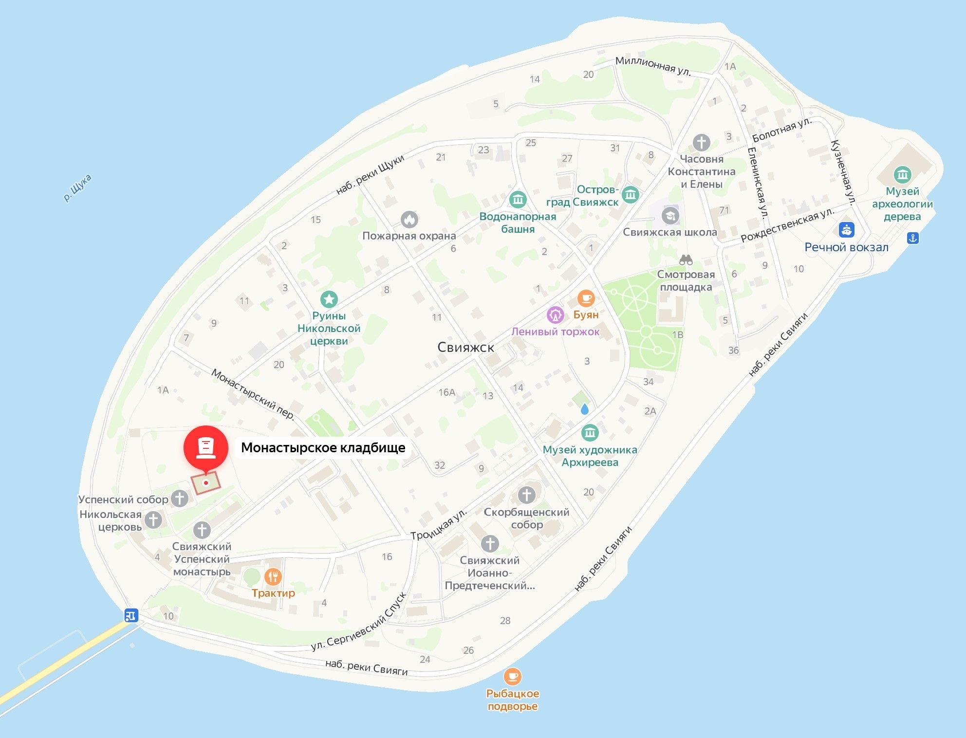 Остров свияжск где находится. Остров град Свияжск карта. Свияжск остров-град достопримечательности на карте. Остров град Свияжск Казань на карте. Свияжск схема острова.