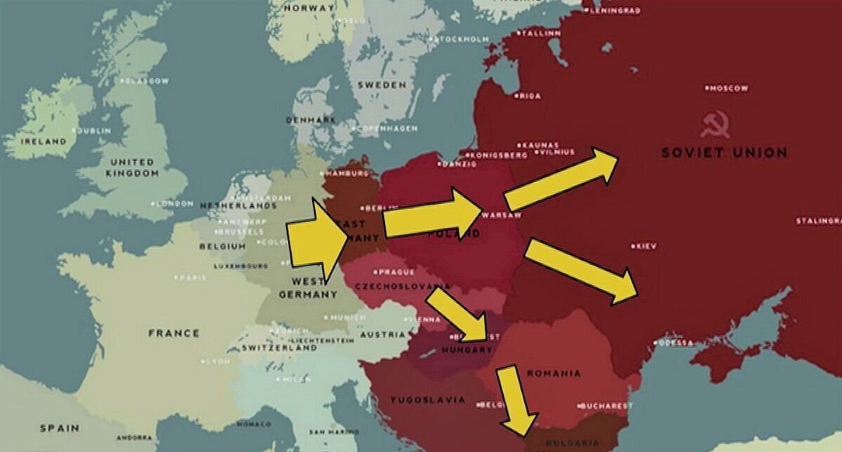 Нападение россии на страны