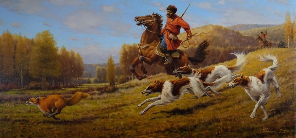 Отъезжее поле. Кившенко псовая охота. Никонов псовая охота. Художник Денис Никонов псовая охота. Царская псовая охота.