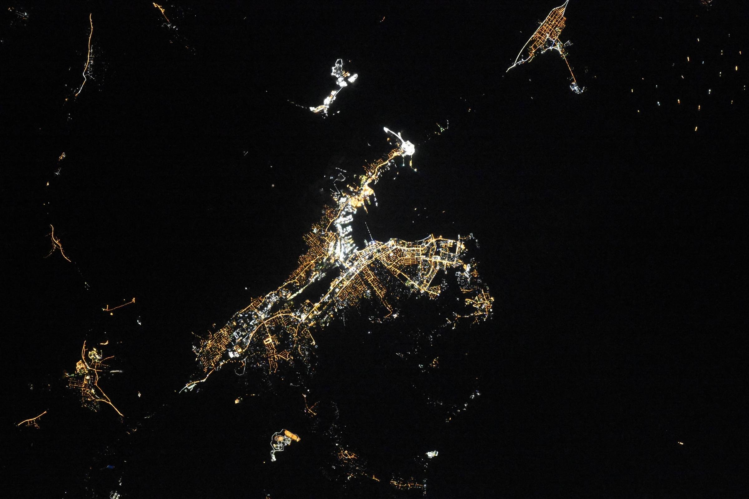Снимки МКС из космоса Краснодар