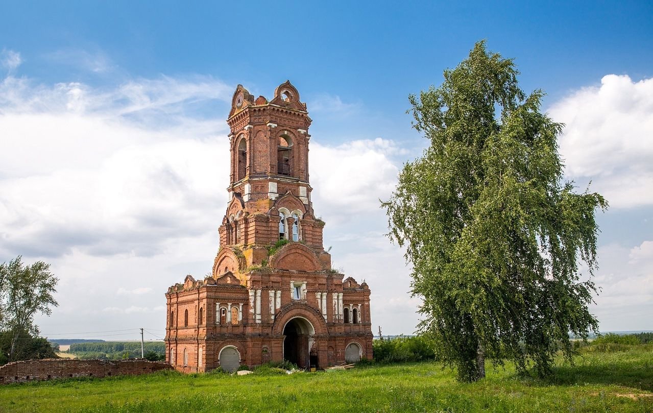 Ковид рязанская. Николо Чернеевский монастырь. Сараевский район Рязанской области. Церковь борец Сараевский район.