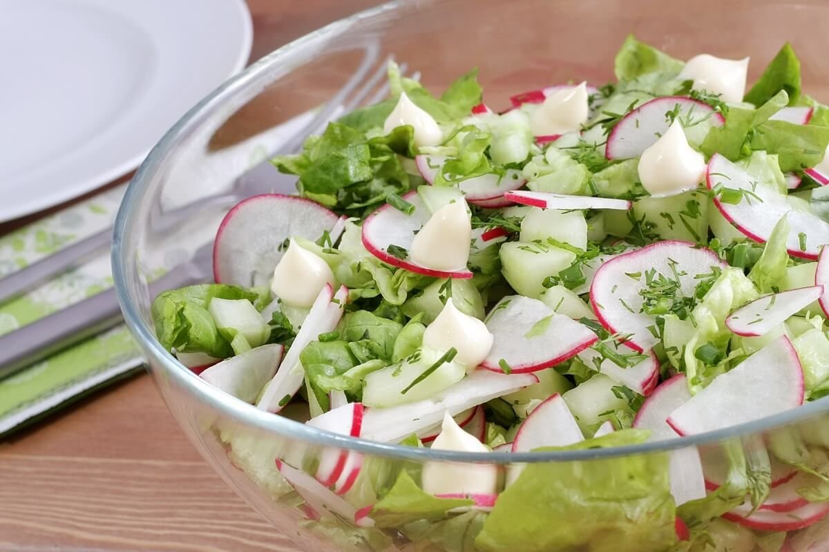 Весенние салаты рецепты с фото простые