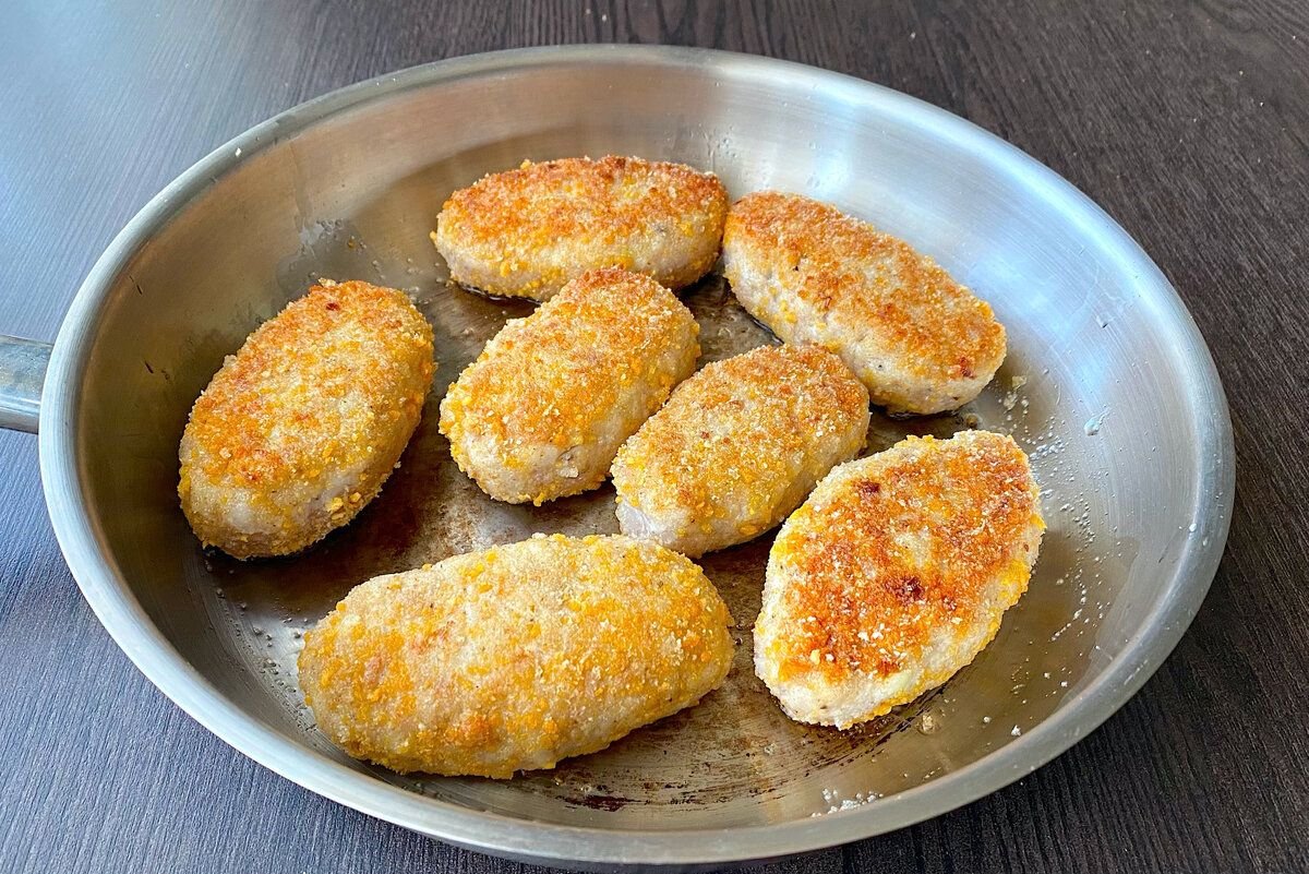 Биточки из манной каши
