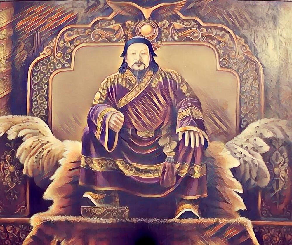 Трон ханов. Монгольский Хан Хубилай. Хубилай Император Китая. Хан Хубилай на троне. Хубилай Хан внук Чингисхана.