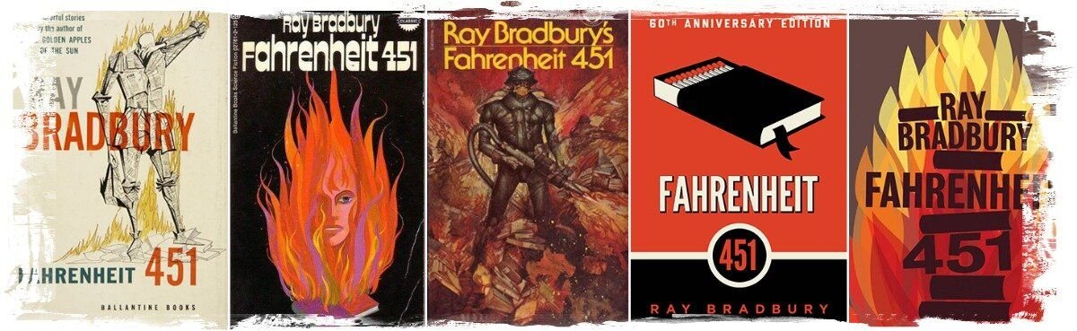 Книга 451 градус. 451 Градус по Фаренгейту обложка книги. Книга Fahrenheit 451. Первая обложка романа 451 градус по Фаренгейту. 451 Градус по Фаренгейту Рэй Брэдбери книга главные гори.