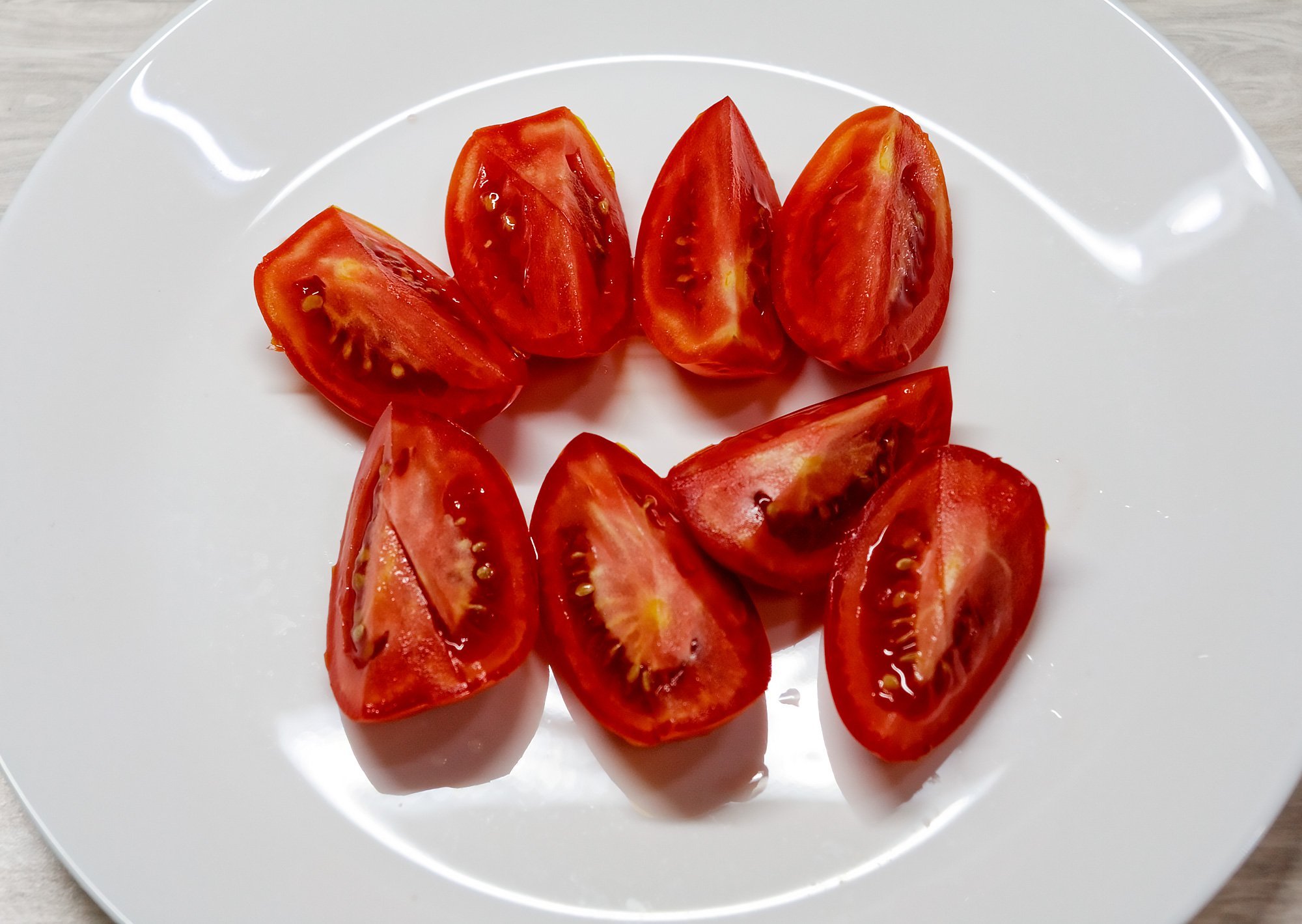 Дробление томатов