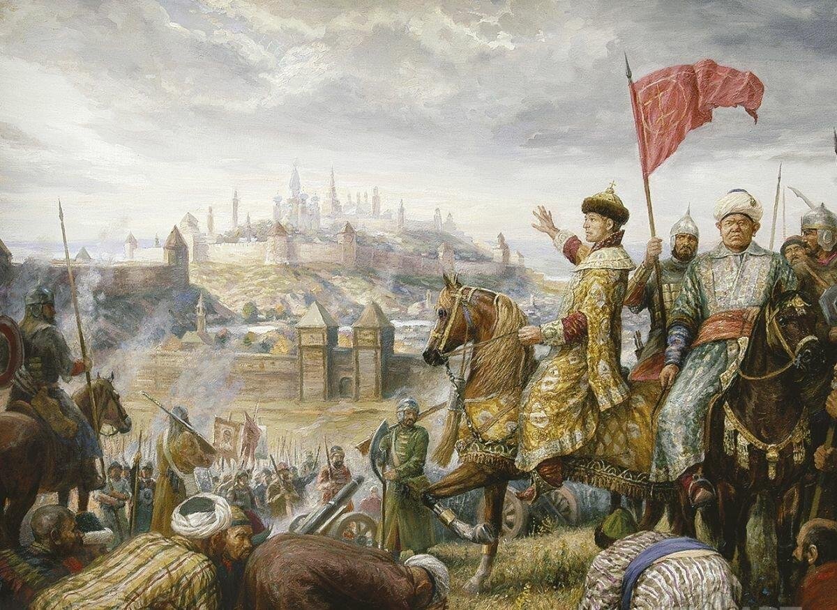 Картина захват казани