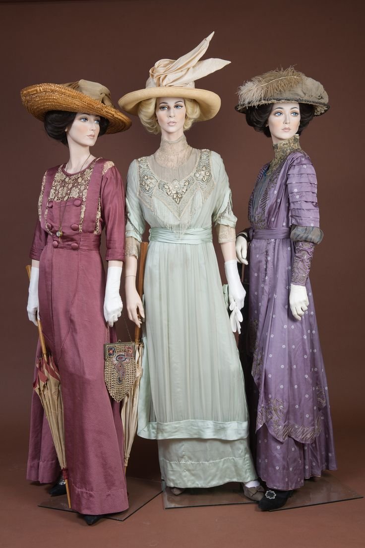 Мода Эдвардианская эпоха 1910
