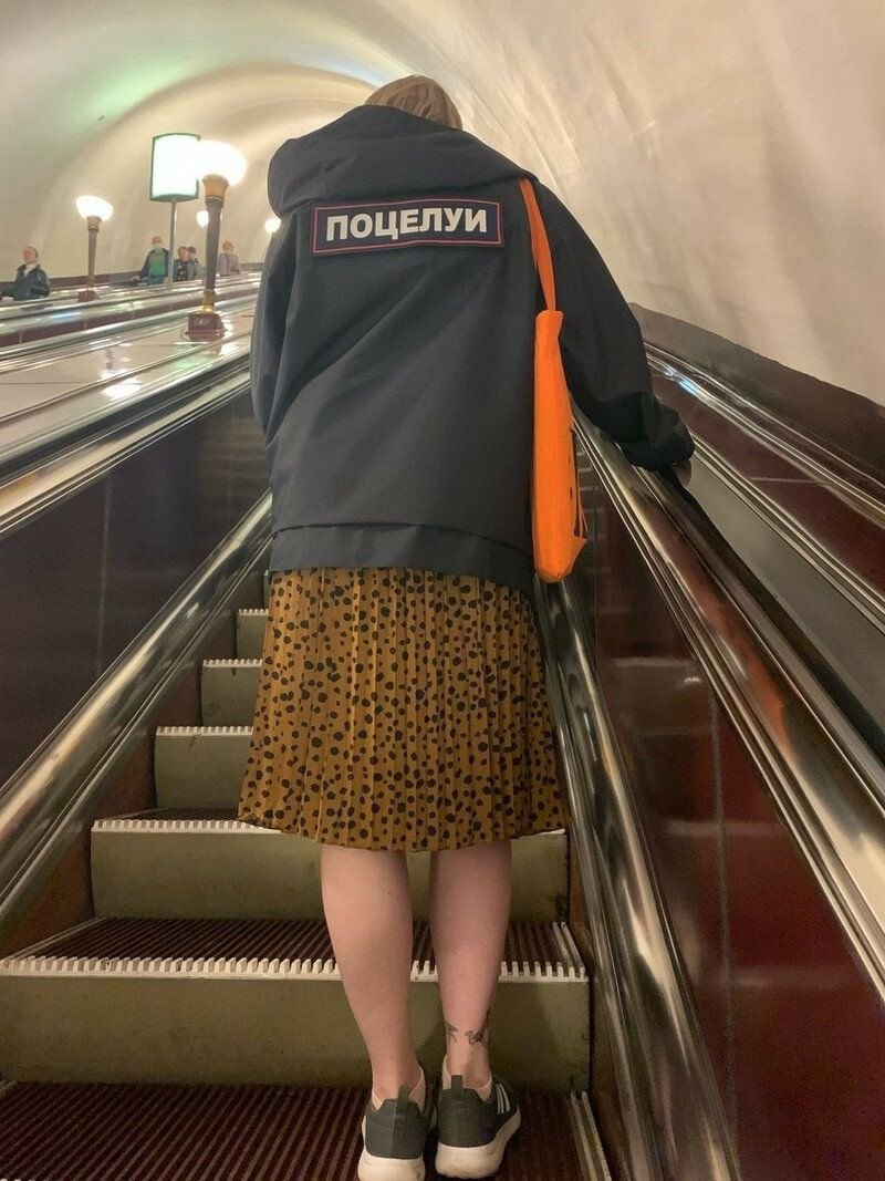 Смешные люди в метро