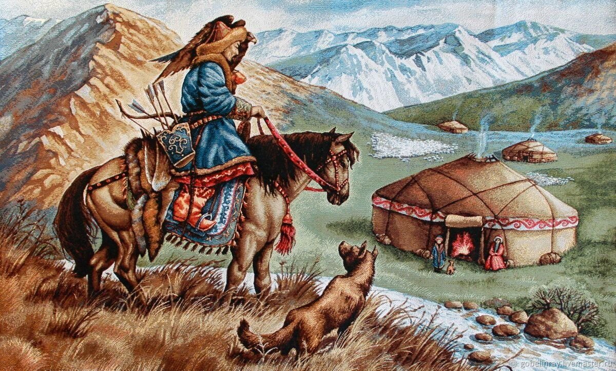 Как нарисовать монголию