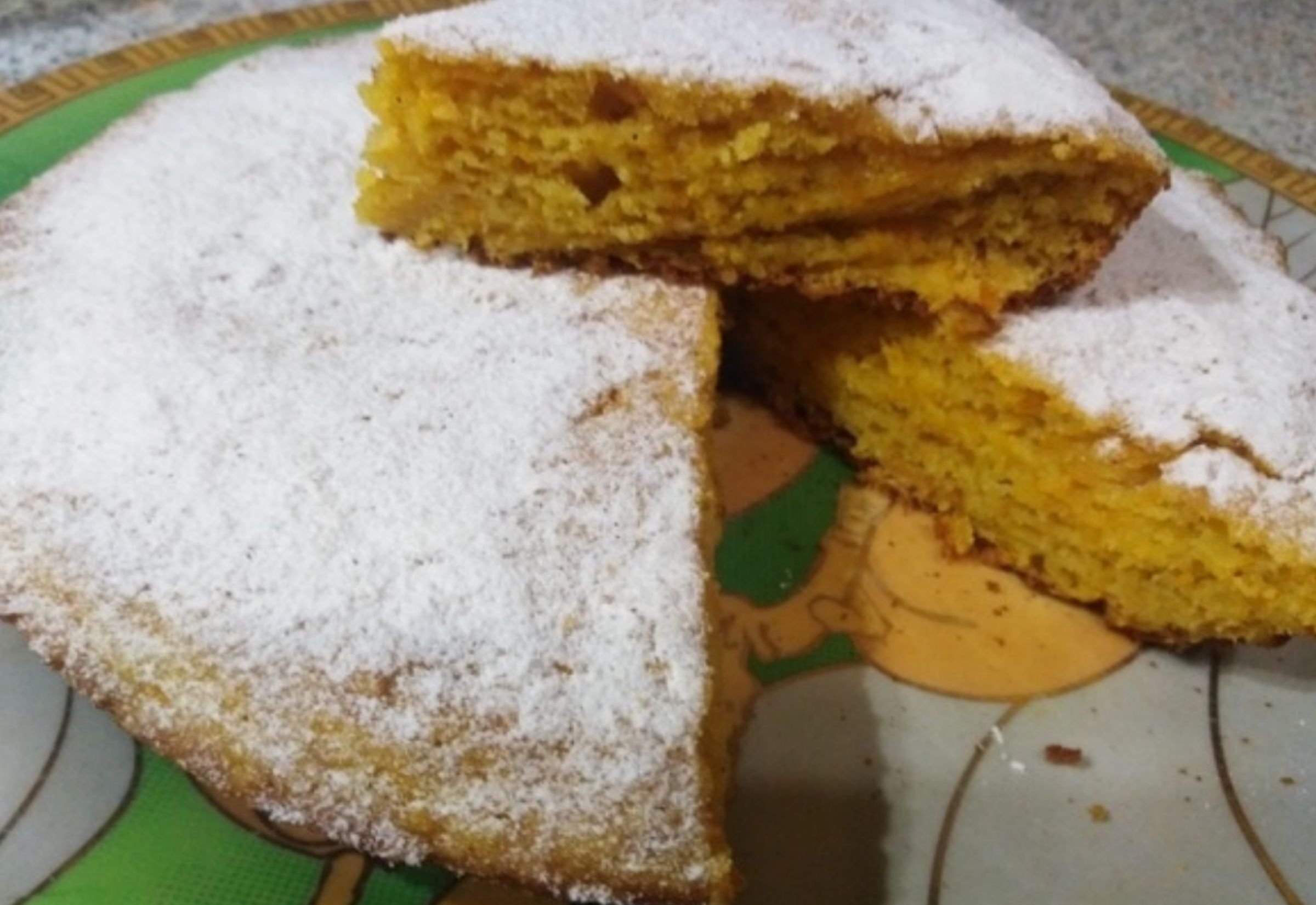Пирог на манке без муки