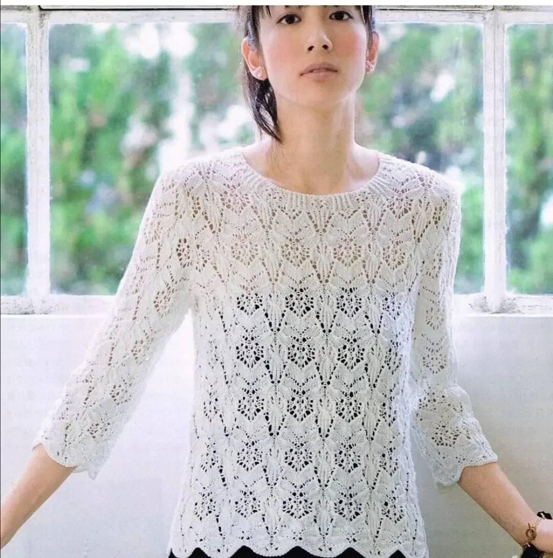 самое быстрое вязание. красивые изделия крючком. огромные спицы. самое быстрое вязание. летний джемпер реглан.