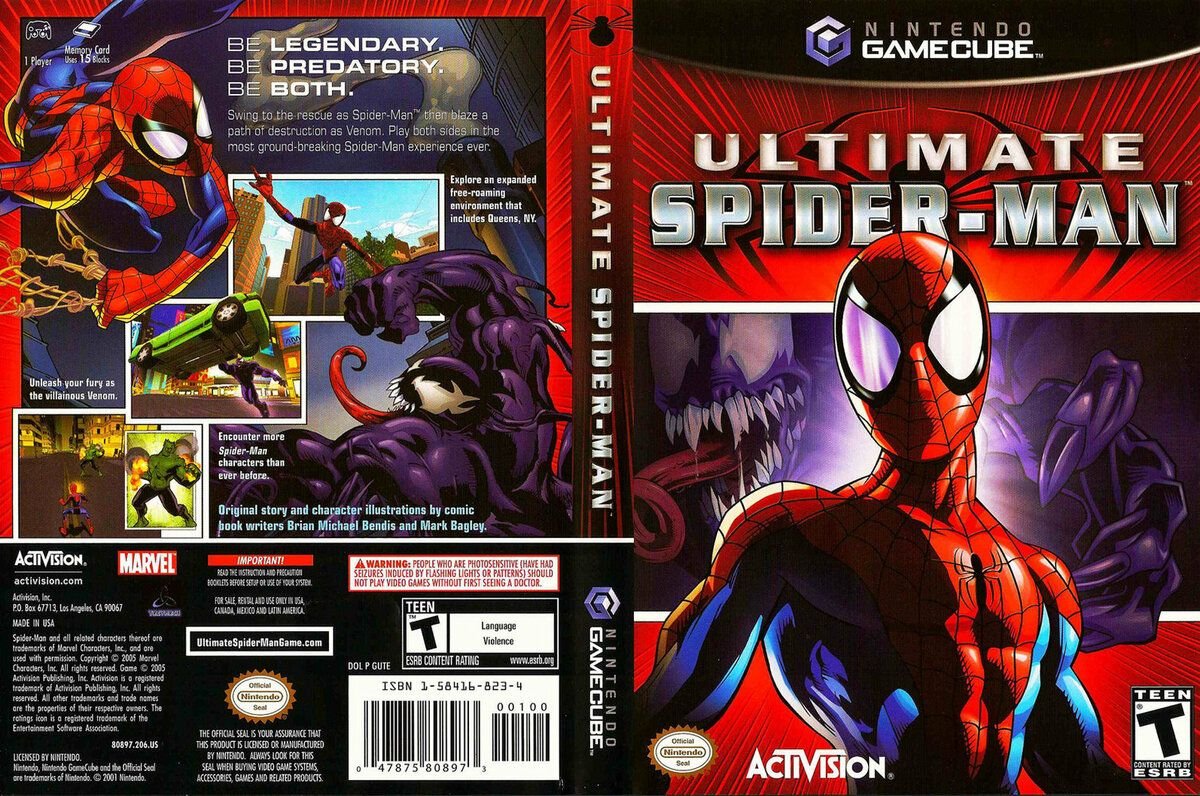 Ultimate game. Ultimate Spider man игра обложка. GAMECUBE игры Ultimate Spider-man обложка. Ultimate Spider-man 2005 обложка. Ultimate Spider-man игра Постер.