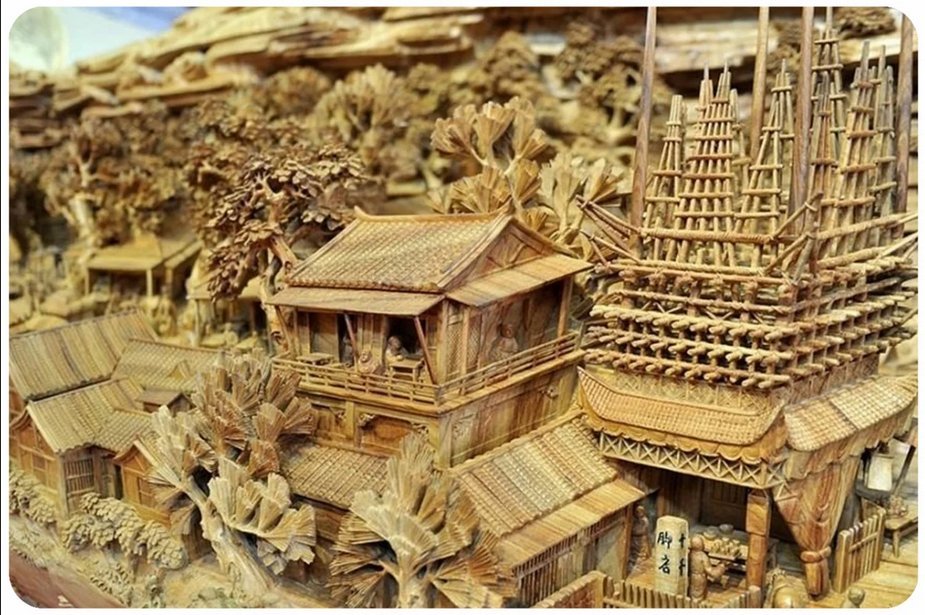 большая работа по дереву