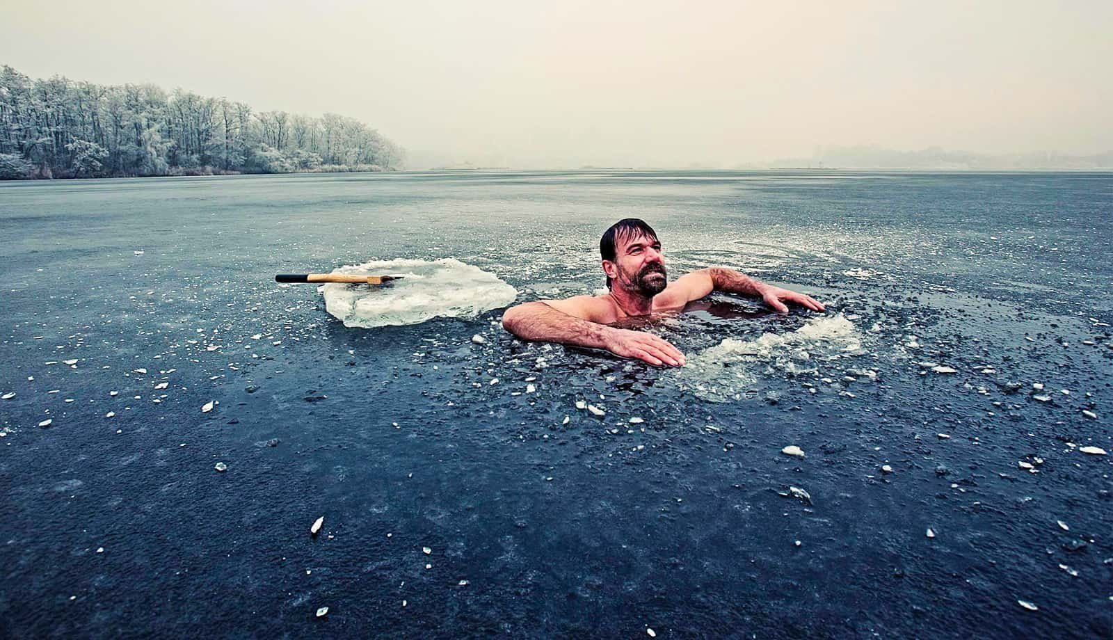 Хофу люди. Wim Hof photo.