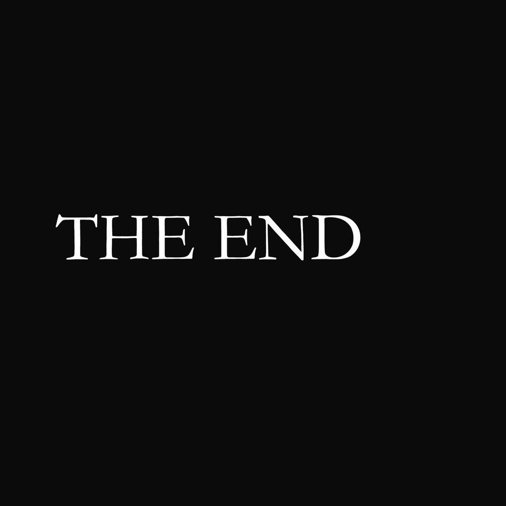 Ин зе энд. The end. The end надпись. Ent. Rnd.