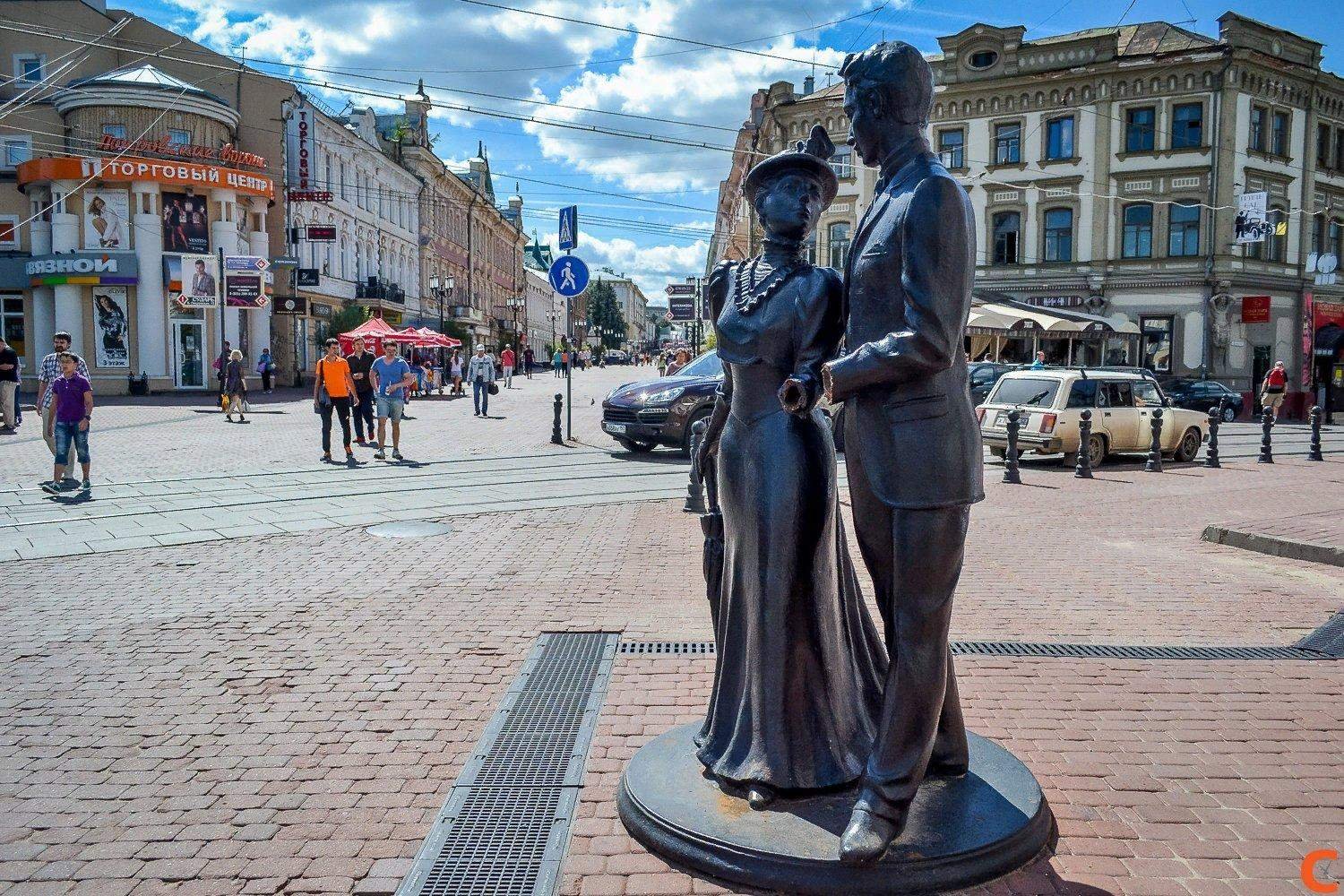 Покровская улица в нижнем новгороде фото