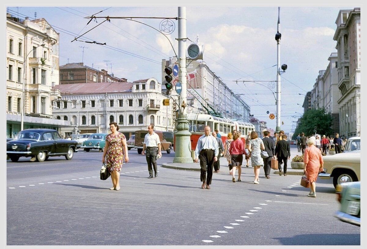 Москва 60 х и 70 х годов