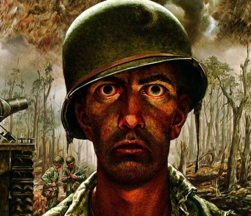 Взгляд на две тысячи ярдов картина