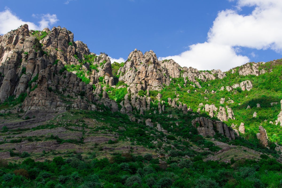 Горы в алуште фото