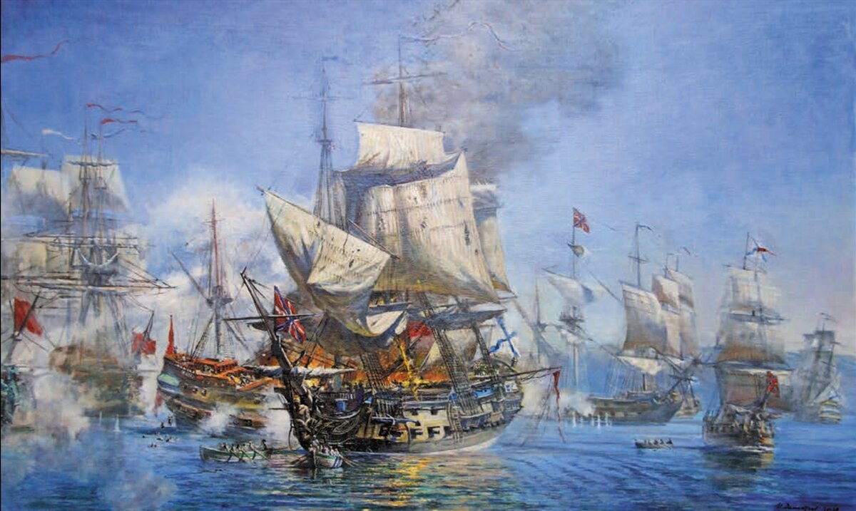 Русские корабли вышедшие из кронштадта текст. Штурм Корфу Ушаков 1799. Айвазовский бой в Хиосском проливе.