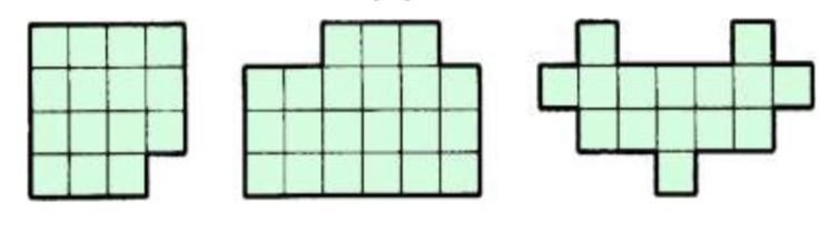 Разрежьте фигуру по сторонам клеток. Разрежьте фигуру на 3 равные части. Разделить фигуру на 3 равные части. Разделите фигуру на три равные части. Разделить фигуру на 4 одинаковые части.