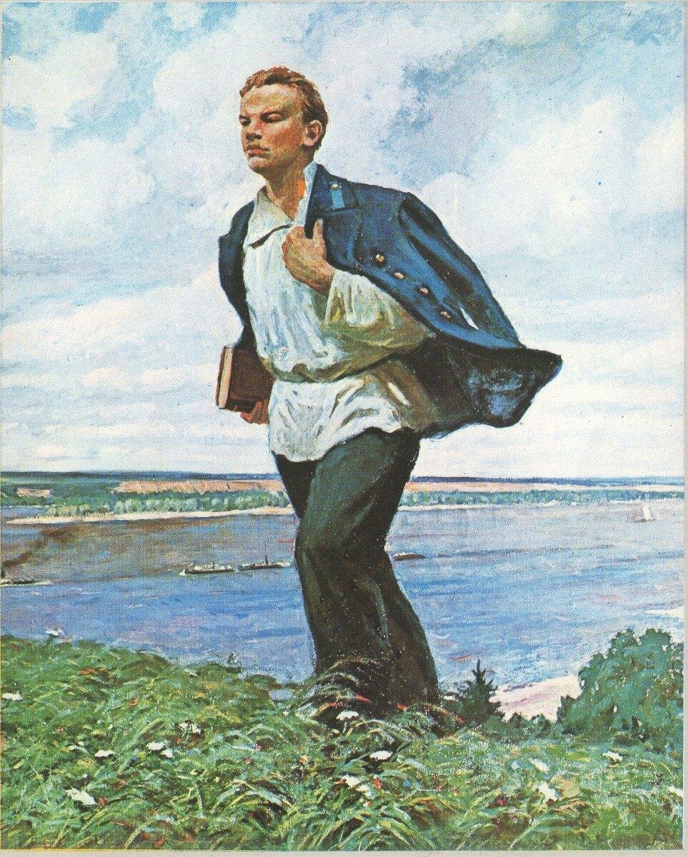 ленин на отдыхе
