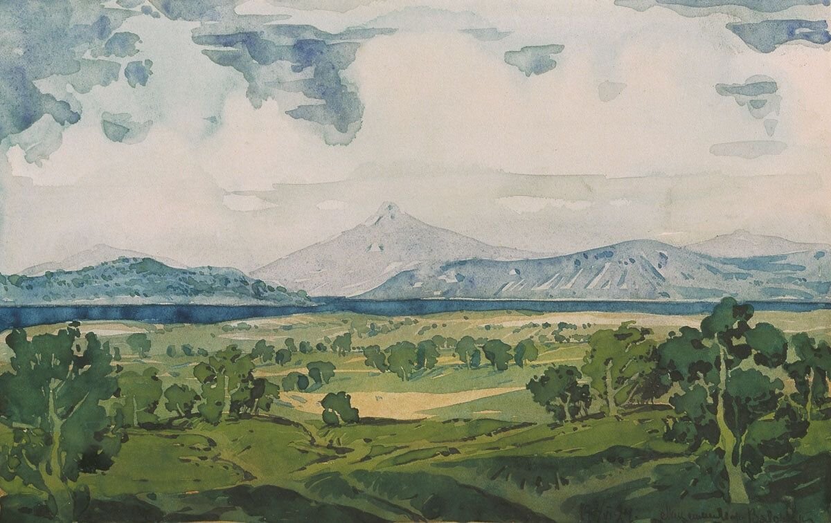 Максимилиан волошин картины