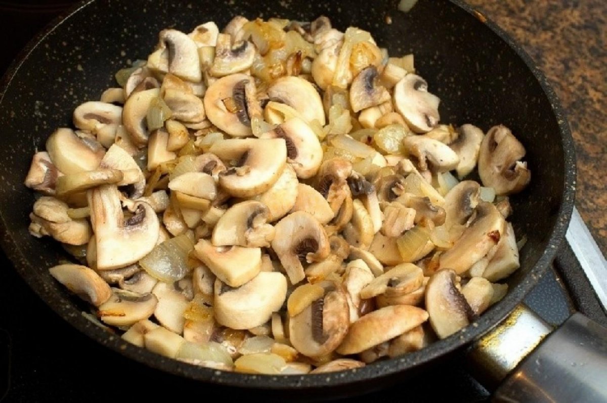 Что можно приготовить с шампиньонами быстро и вкусно на сковороде с фото пошагово в домашних