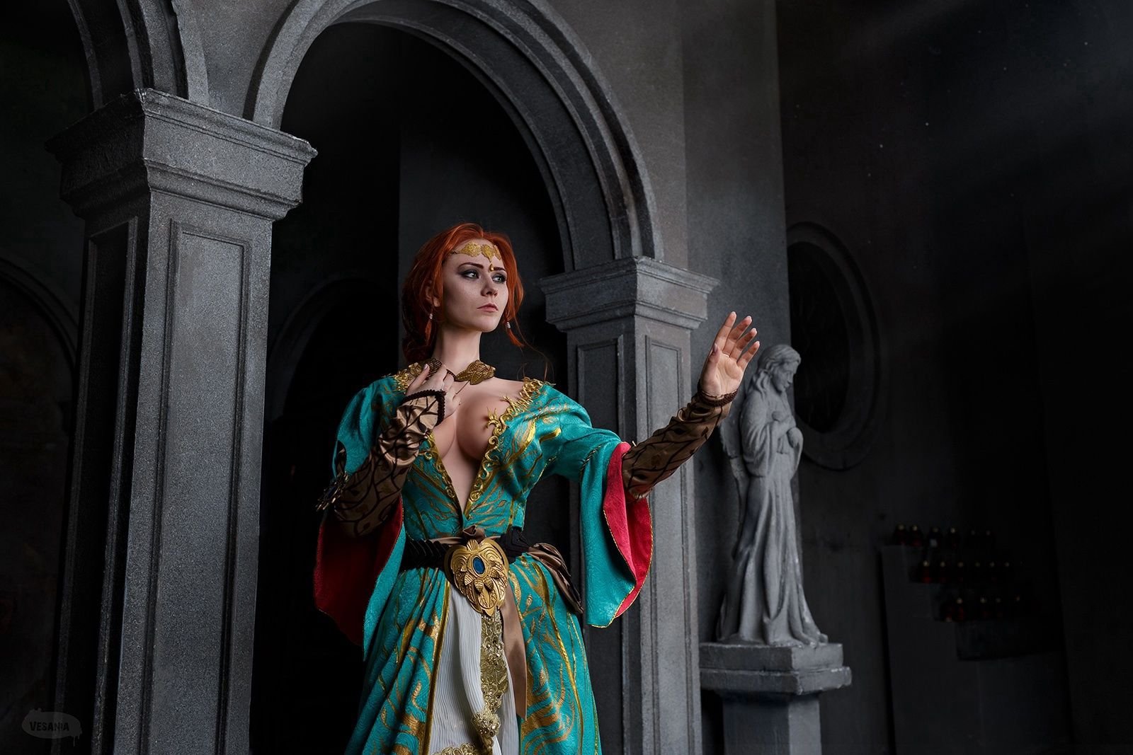 Triss the witcher 3 cosplay фото 60