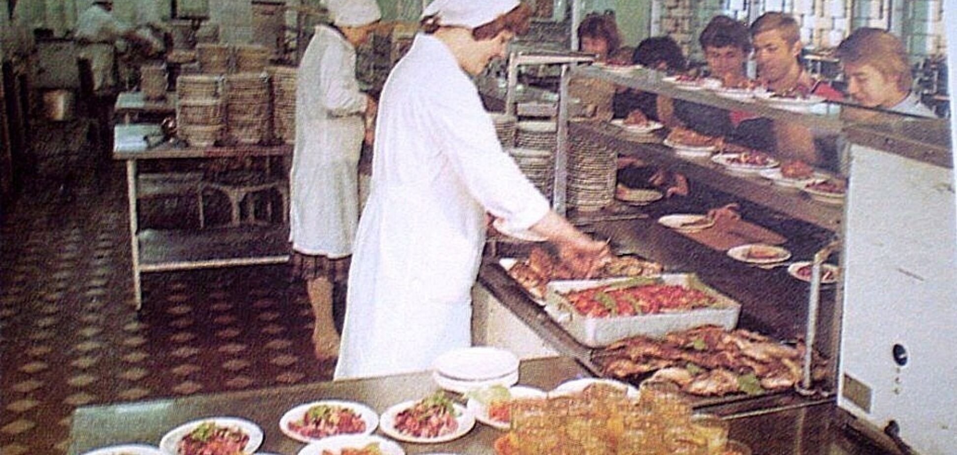 Рыбное блюдо в Советской столовой
