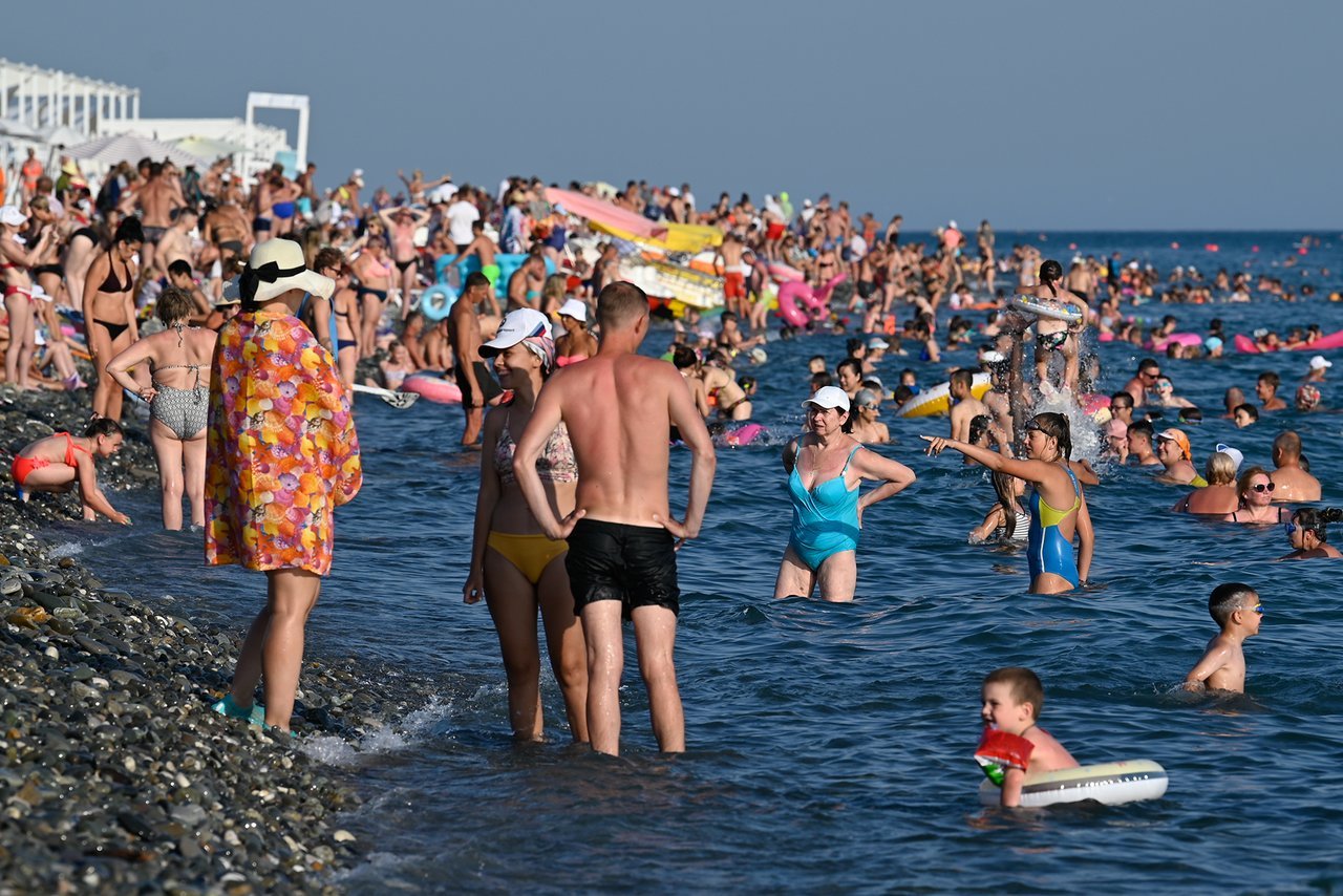 Русские на курорте