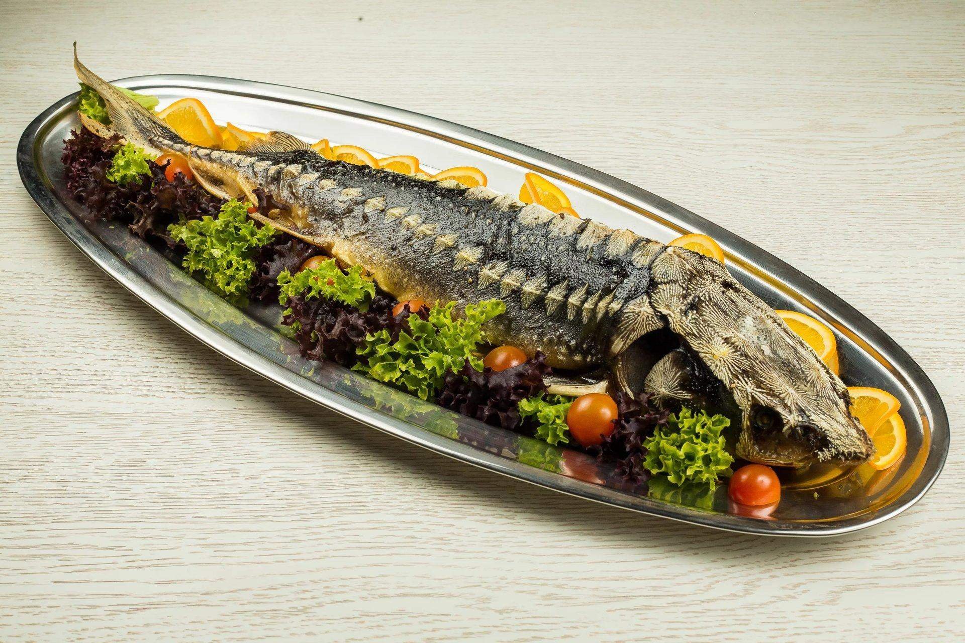 Блюда рыба фаршированная