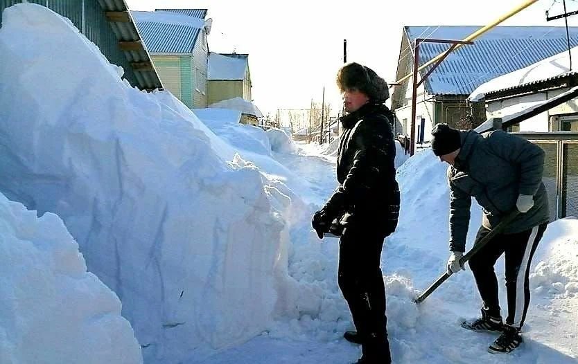 Как убрать снег на фото