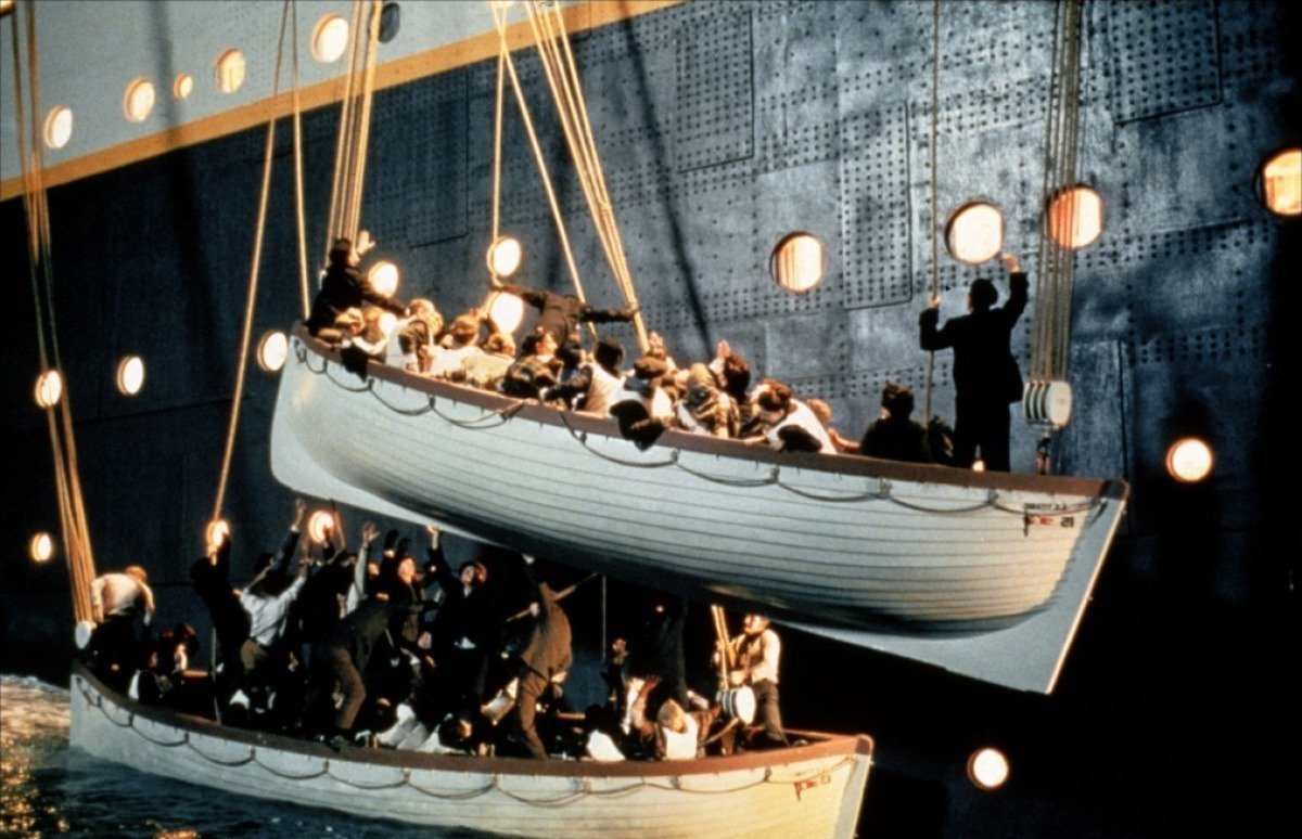 Титаник 1997 шлюпки